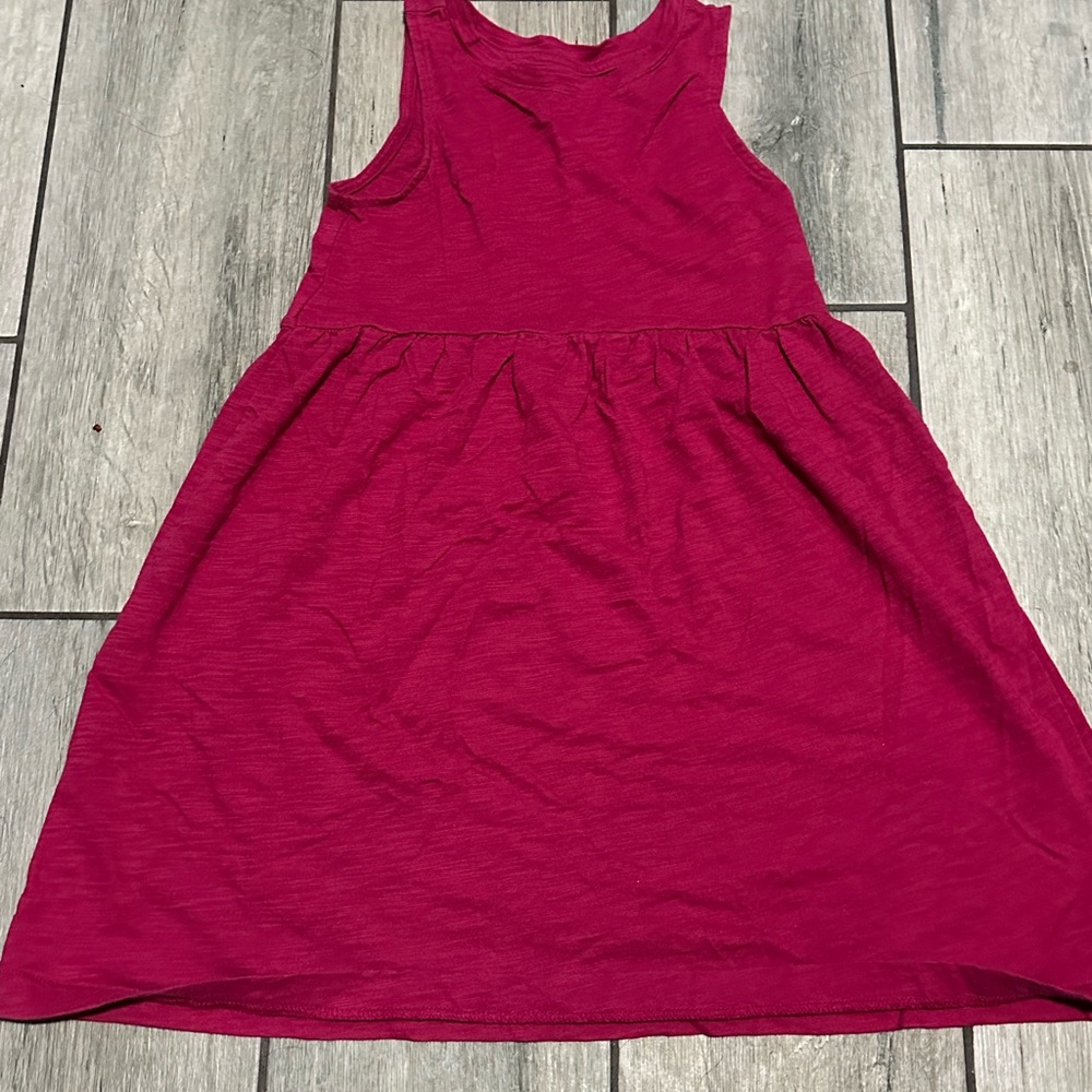 Charming Pink Sleeveless Kids Dress